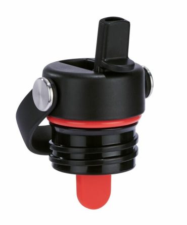 Standard Mouth Flex Straw Cap - Black