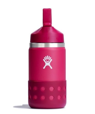 12 oz Kids Wide Mouth with Straw Cap